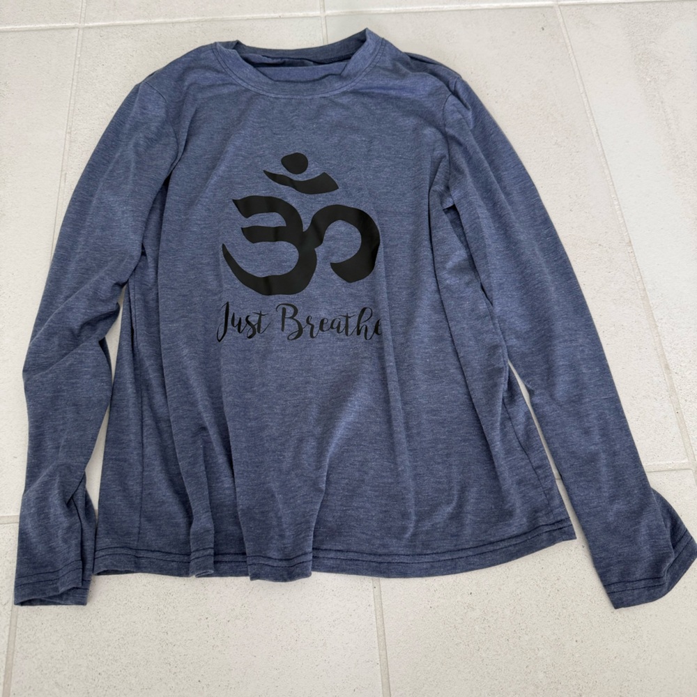 'Just Breathe' Graphic Tee